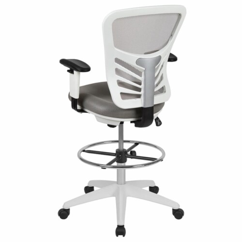 Chaipatsonline 20" Chome Foot Est Ing Fo Dafting Stool