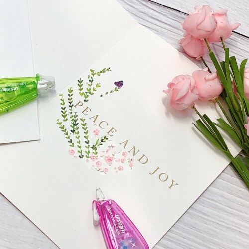 Wrapables Novelty Sticker Machine Pens for Home Office School, Nature Perspective: top