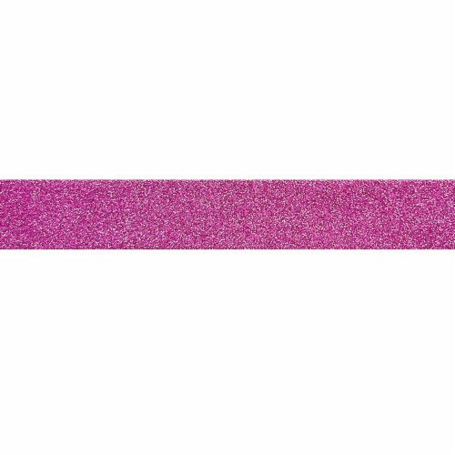Wrapables Decorative Glitter Washi Masking Tape, Orchid Perspective: top