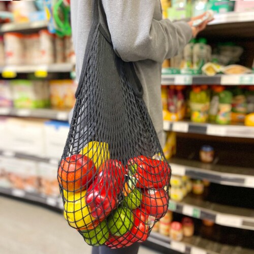 Cotton net hotsell grocery bag