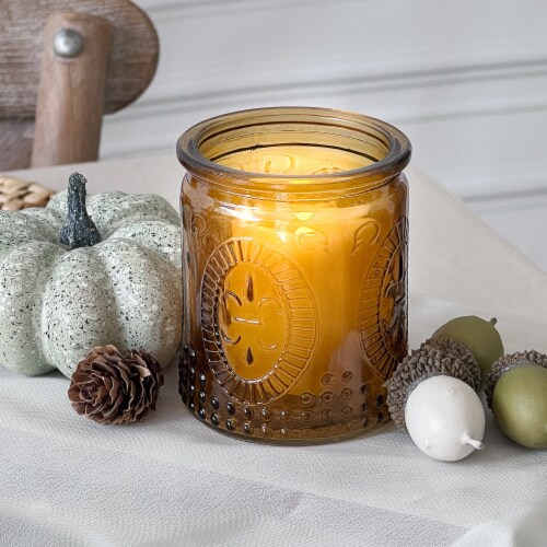 Kate Aspen Vintage Amber Glass Tea Light Holder Set of 8 27090AB One Size Fry s Food Stores