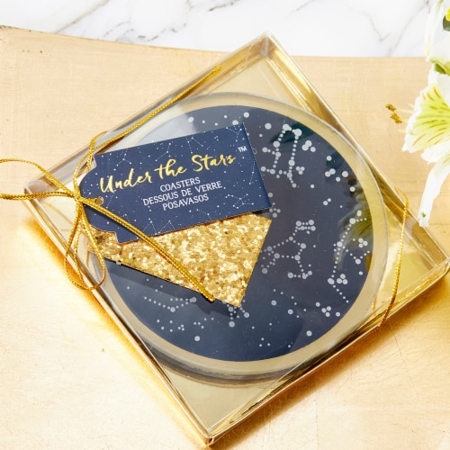 Coaster hot sale under glass