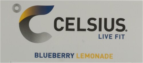 Celsius® Blueberry Lemon Paackets Perspective: top
