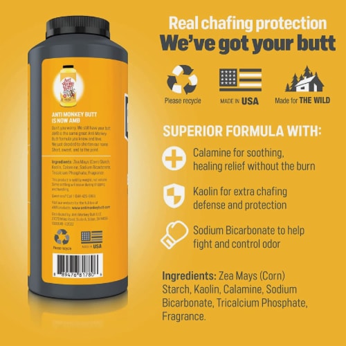 Anti Monkey Butt™ Regular Powder Perspective: top