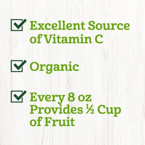 Juicy Juice Fruitifuls Organic Apple Juice Perspective: top