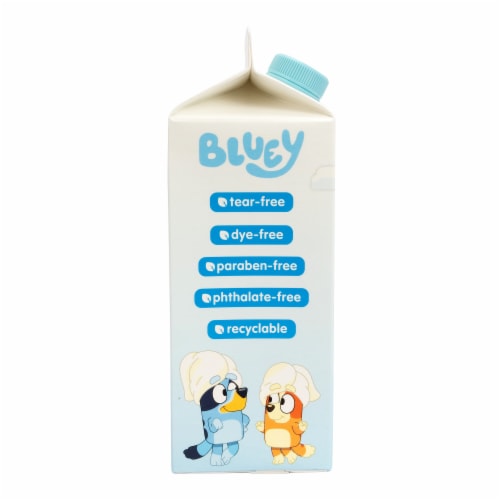 Bluey Kids Bubble Bath Carton Perspective: top