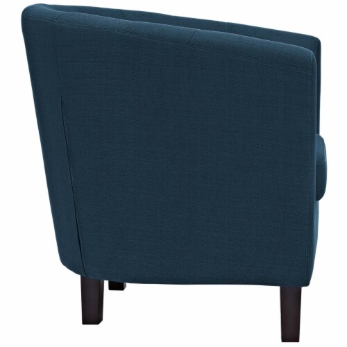 Prospect 2 Piece Upholstered Fabric Armchair Set - Azure Perspective: top