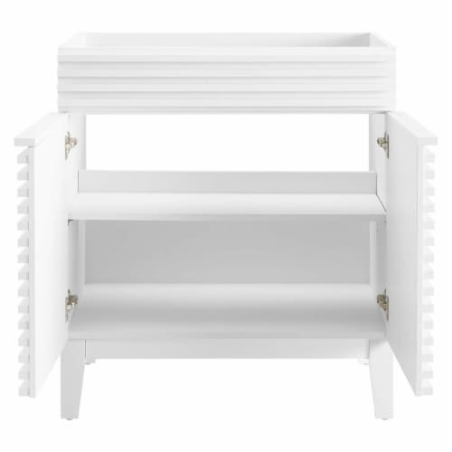 Render 30 Bathroom Vanity Cabinet-EEI-4851-WHI Perspective: top