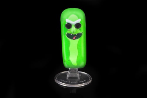 pickle rick pop glow in the dark