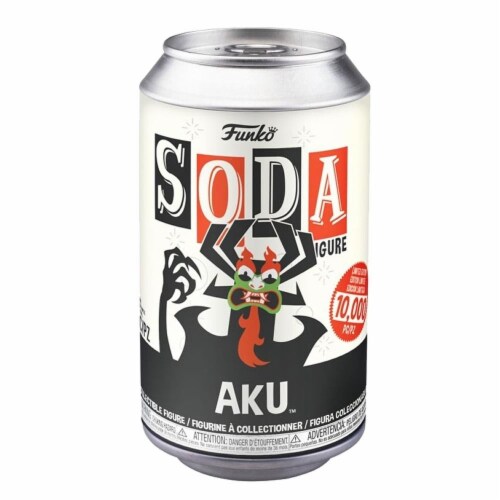 Funko Soda Samurai Jack Aku Adult Swim Limited Edition