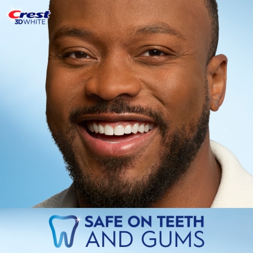 Crest 3D White Strips Professional Effects At-Home Teeth Whitening Kit Perspective: top