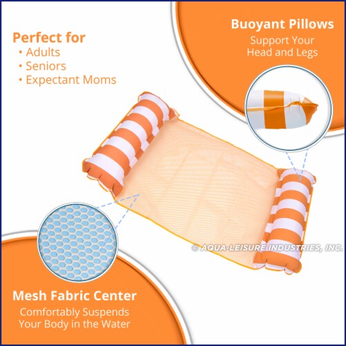 Monterey Hammock Orange Perspective: top