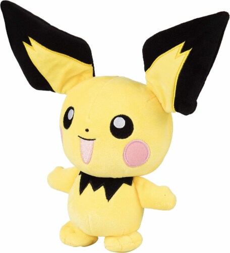 Pokémon Pichu Plush Stuffed Animal Toy Perspective: top