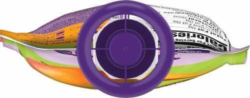 Plum Organics® Stage 1 Just® Mangos Organic Baby Food Pouch Perspective: top