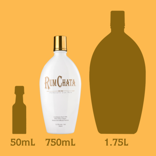 RumChata Original Made With Premium Caribbean Rum 750ml Perspective: top