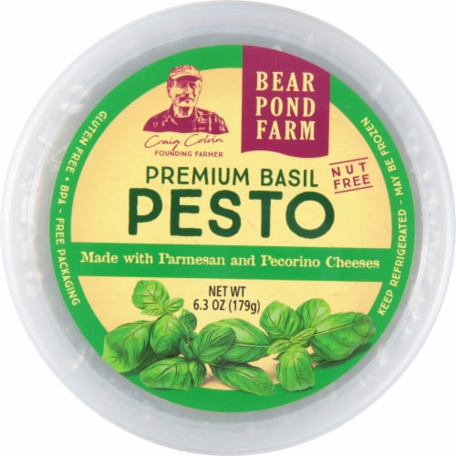Bear Pond Farm Premium Basil Pesto Perspective: top