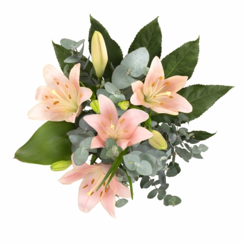 Luscious LA Lily Bouquet Perspective: top