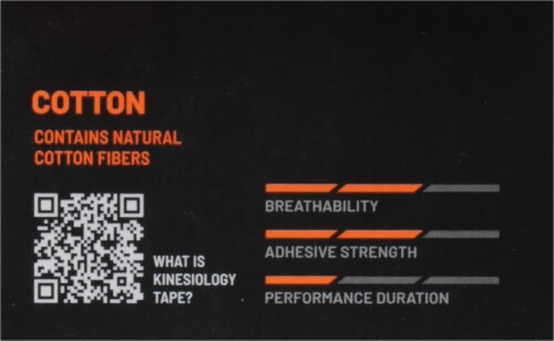 KT Tape® Original Black Elastic Sports Tape Perspective: top