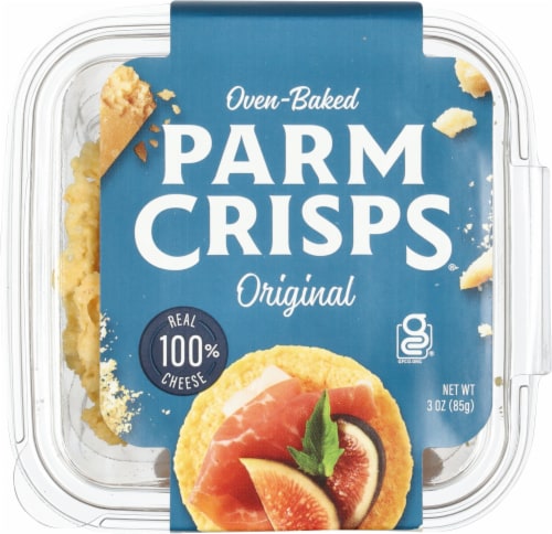ParmCrisps® Original Parmesan Crisps Perspective: top
