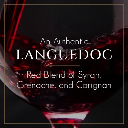 Gerard Bertrand Grand Terroir Tautavel France Red Blend Wine Perspective: top