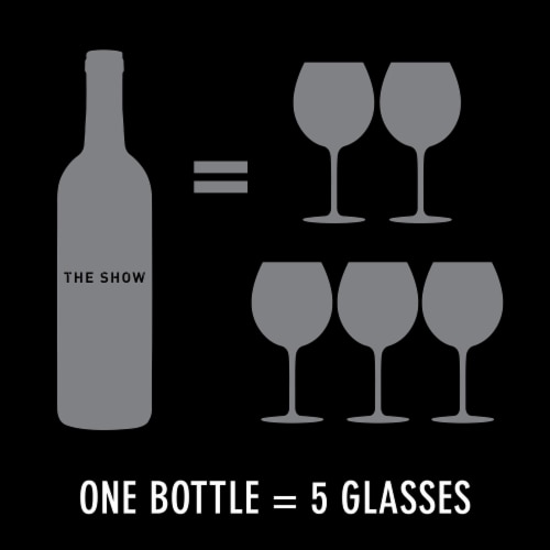 The Show Organic Malbec California Red Wine Perspective: top