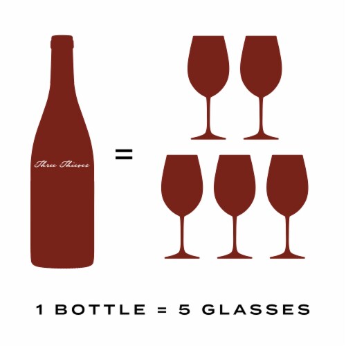 Three Thieves Pinot Noir California Red Wine 750 ml Perspective: top