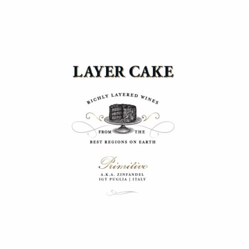 Layer Cake A.K.A. Zinfandel Primitivo Italy Red Wine Perspective: top
