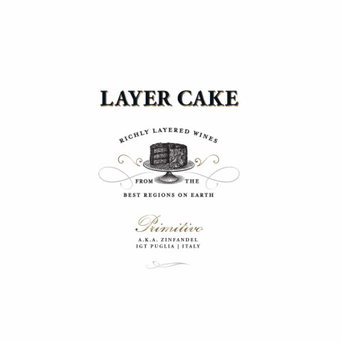 Layer Cake A.K.A. Zinfandel Primitivo Italy Red Wine Perspective: top