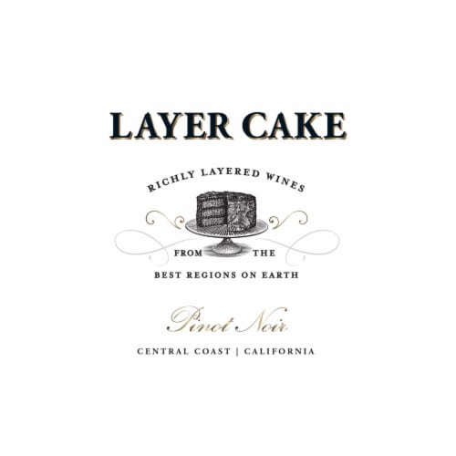 Layer Cake Pinot Noir California Red Wine Perspective: top