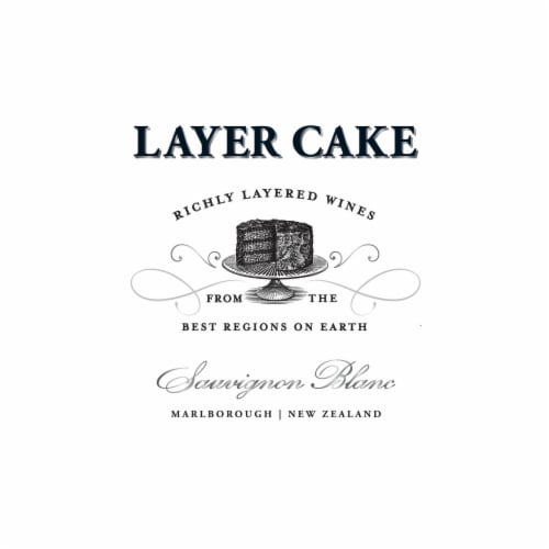 Layer Cake Sauvignon Blanc New Zealand White Wine Perspective: top