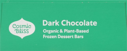 Luna & Larry's Organic Coconut Bliss® Dark Chocolate Frozen Dessert Bars Perspective: top