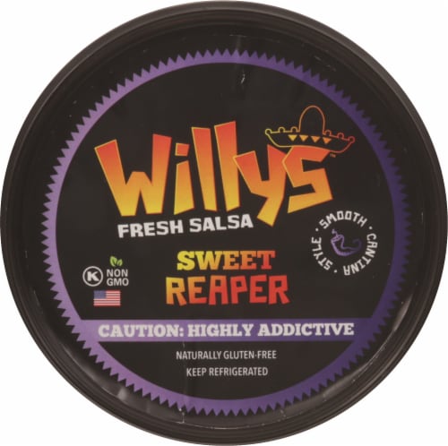 Willy's™ Sweet Reaper Fresh Salsa Perspective: top