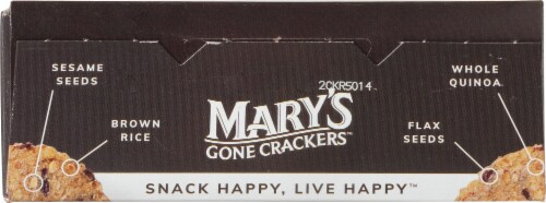 Mary's Gone Crackers™ Black Pepper Crackers Perspective: top