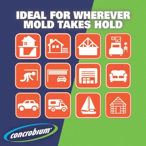 Concrobium Mold Control 5 Gal. Eliminates & Prevents Mold & Mildew Inhibitor Perspective: top
