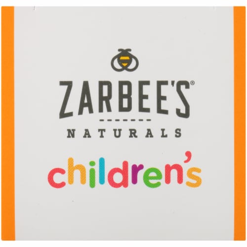 Zarbee's Natural Cherry Children's Cough Syrup Perspective: top