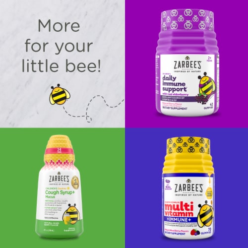 Zarbee's® Naturals Children's Sleep with Melatonin Grape Flavor Chewable Tablets Perspective: top