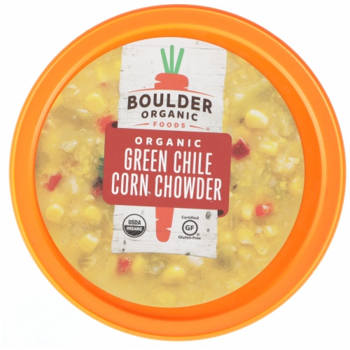 Boulder Organic Foods® Gluten Free Green Chile Corn Chowder Perspective: top