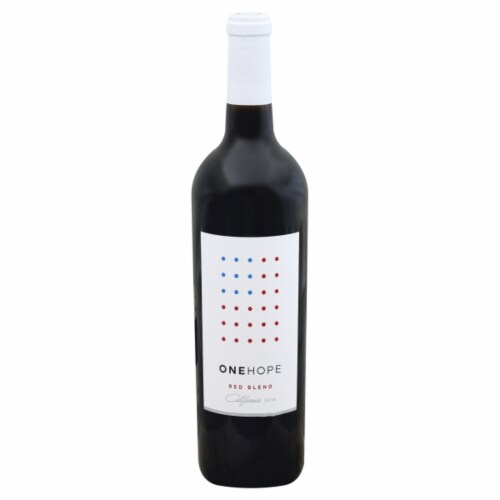 One Hope Red Blend Perspective: top