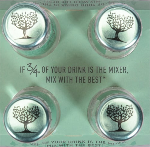 Fever-Tree Elderflower Tonic Water Perspective: top