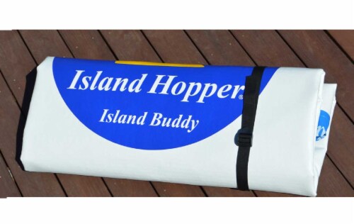 New Island Hopper Buddy 12 Foot Inflatable Swimming Water Platform Perspective: top