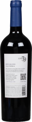 Line 39 California Red Blend 750 ml Perspective: top