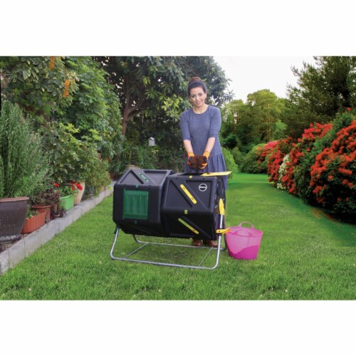 MiracleGro® Dual Chamber Composter Black, 56 gal Ralphs