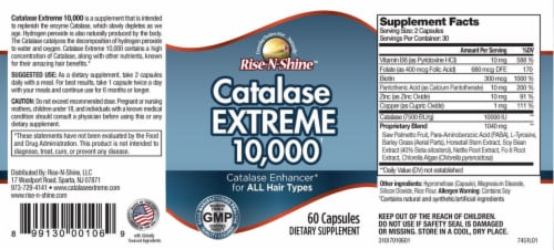 Rise-N-Shine Catalase Extreme 10,000 Vitamins Perspective: top