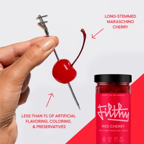 Filthy® Red Cherries Perspective: top