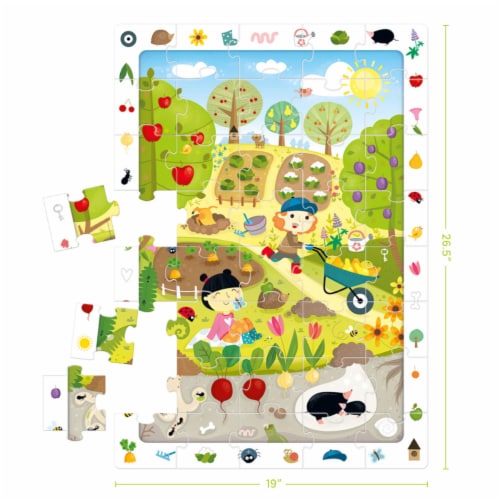 Observation Puzzle Garden Perspective: top
