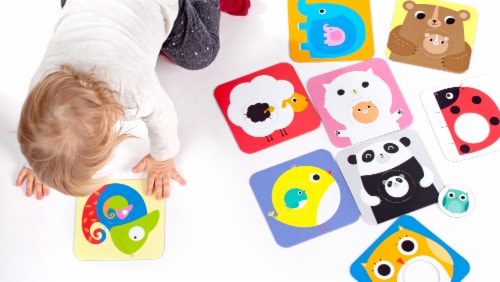 Match the Baby Puzzle Perspective: top