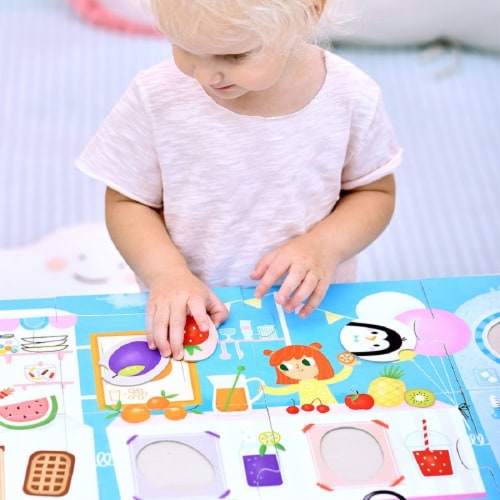 Make-a-Match Puzzle Food Truck 2+ Perspective: top