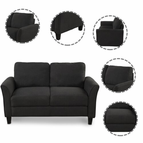 Sofas in Fabric for Home or Office Use Perspective: top