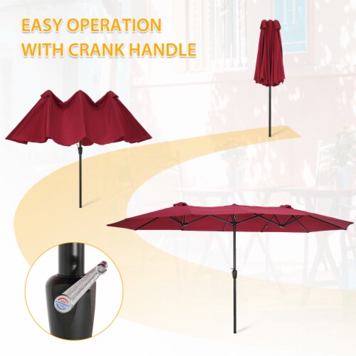 Metal shop top umbrellas