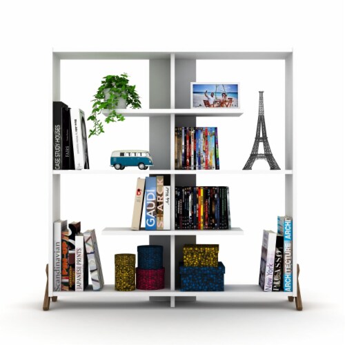 Display/Shelving/Etageres in Solid Wood for Home or Office Use Perspective: top